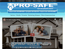 Tablet Screenshot of pro-safe.com